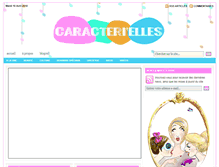 Tablet Screenshot of caracterielles.com
